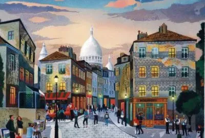 Rue Norvins Montmartre
