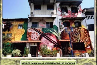 MELAKA (MALASIA) - ESTAN EN MODA LAS PINTADAS