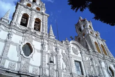 Templo en la Ciudad de Puebla, MÃ©xico.