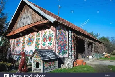 ferme Zalipie Pologne
