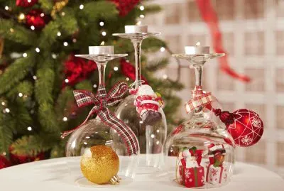 Portavelas navideÃ±o jigsaw puzzle