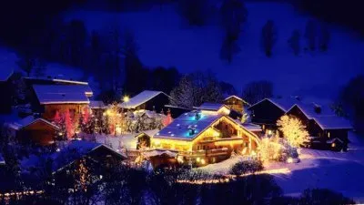 פאזל של Pueblo navideÃ±o