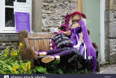 Scarecrow at Kettlewell Festival jigsaw puzzle