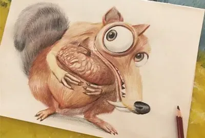 å½©è‰²é‰›ç­†ç•«