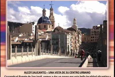 פאזל של ALCOY (ALICANTE) â€“ UNA VISTA DE SU CENTRO URBANO