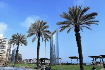 Parque costero en Lima, PerÃº.