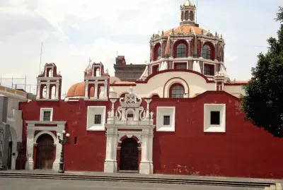 Templo en la Ciudad de Puebla, MÃ©xico.
