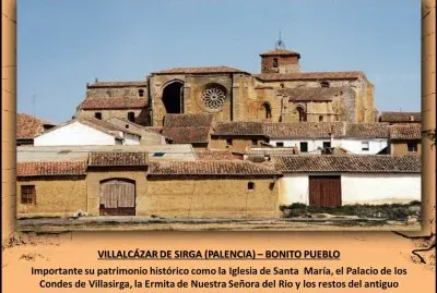 VILLALCÃZAR DE SIRGA (PALENCIA) â€“ BONITO PUEBLO