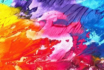 colorful water