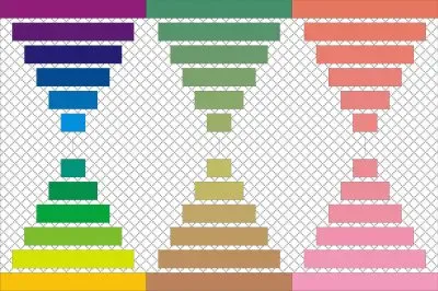 è‰²å½©ä¸Šä¸‹æ¼¸è®Šè¨­è¨ˆ jigsaw puzzle