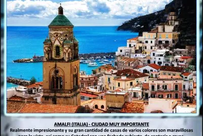 AMALFI (ITALIA) - CIUDAD MUY IMPORTANTE
