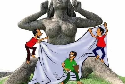 פאזל של Lady statue
