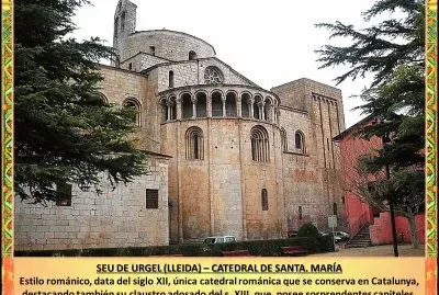 SEU DE URGEL (LLEIDA) â€“ CATEDRAL DE SANTA. MARÃA