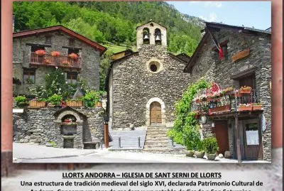 LLORTS ANDORRA â€“ IGLESIA DE SANT SERNI DE LLORTS