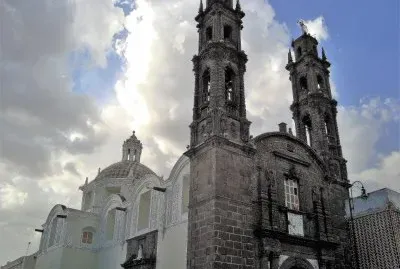 Templo en la Ciudad de Puebla, MÃ©xico.
