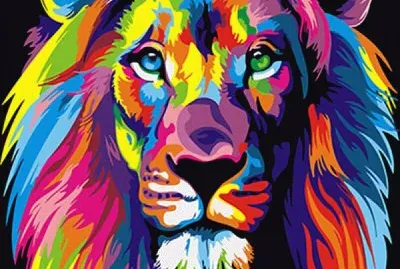 Lion jigsaw puzzle