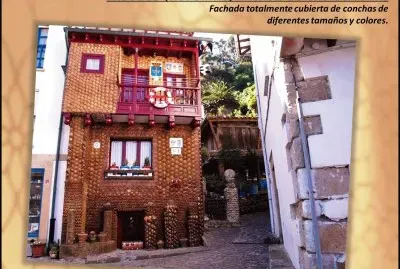 TAZONES (ASTURIAS) - LA CASA DE LAS CONCHAS