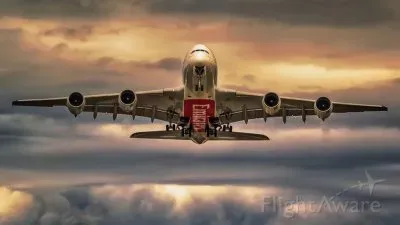 Emirates Airbus A380-800 Emiratos Arabes Unidos jigsaw puzzle