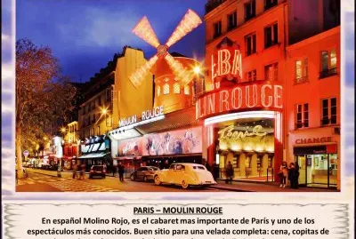 PARÃS â€“ MOULÃN ROUGE jigsaw puzzle