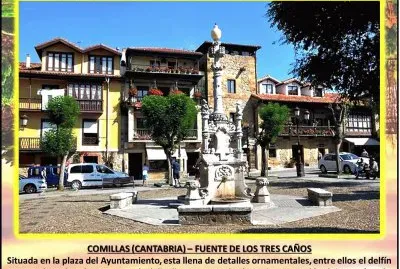 COMILLAS (CANTABRIA) â€“ FUENTE DE LOS TRES CAÃ‘OS