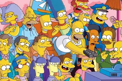 Simpsons jigsaw puzzle