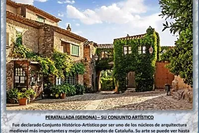פאזל של PERATALLADA (GERONA) â€“ SU CONJUNTO ARTÃSTICO