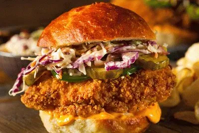 chicken mega burger