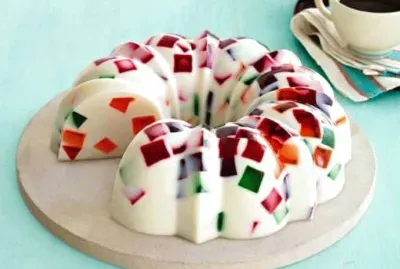 gelatina de mosaico