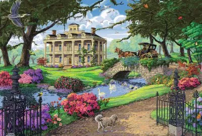 Fantastic mansion