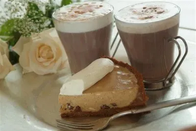 hot chocolate and pay