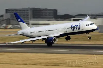פאזל של BMI A321 Reino Unido
