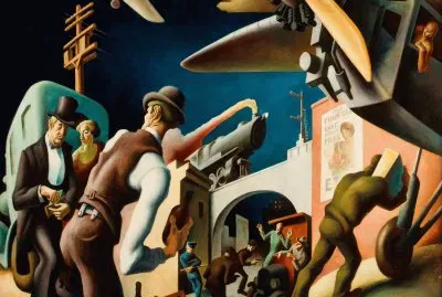 פאזל של Thomas Hart Benton