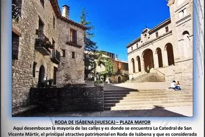 RODA DE ISÃBENA (HUESCA) â€“ PLAZA MAYOR