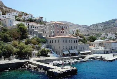 Isla griega en el  Mar Egeo.