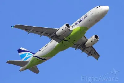 פאזל של Air Busan A320 Corea del Sur