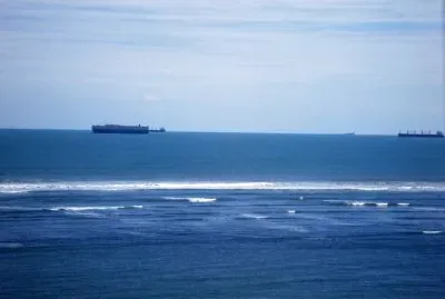 Buques en el Puerto de Veracruz.