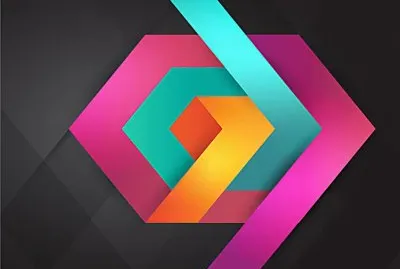 å½©è‰²å¹¾ä½•èƒŒæ™¯