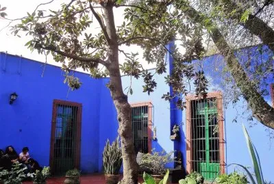 Museo Frida Kahlo en CoyoacÃ¡n, Ciudad de MÃ©xico.