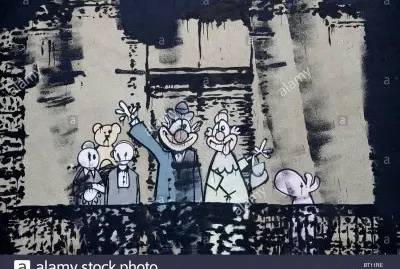 bansky stencil jigsaw puzzle