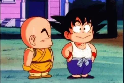 krillin y goku niÃ±os jigsaw puzzle