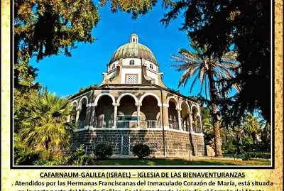 פאזל של CAFARNAUM-GALILEA (ISRAEL) â€“ IGLESIA DE LAS BIENAVENTURANZAS