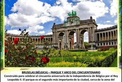 BRUSELAS (BÃ‰LGICA) â€“ PARQUE Y ARCO DEL CINCUENTENARIO