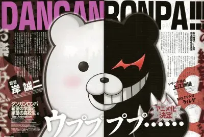 Monokuma Magazine cover