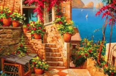 Terrazzo jigsaw puzzle