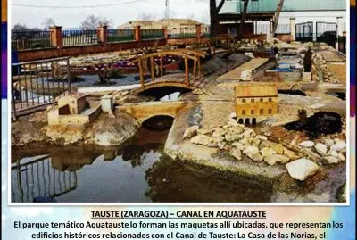 TAUSTE (ZARAGOZA) â€“ CANAL EN AQUATAUSTE