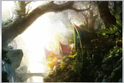 PAISAJE DE FANTASIA jigsaw puzzle