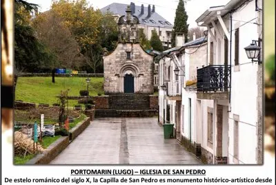 PORTOMARIN (LUGO) â€“ IGLESIA DE SAN PEDRO