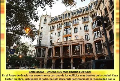 BARCELONA â€“ UNO DE LOS MAS LINDOS EDIFICIOS