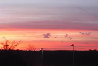 zonsondergang