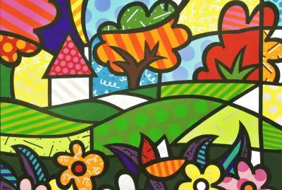 Romero Britto jigsaw puzzle